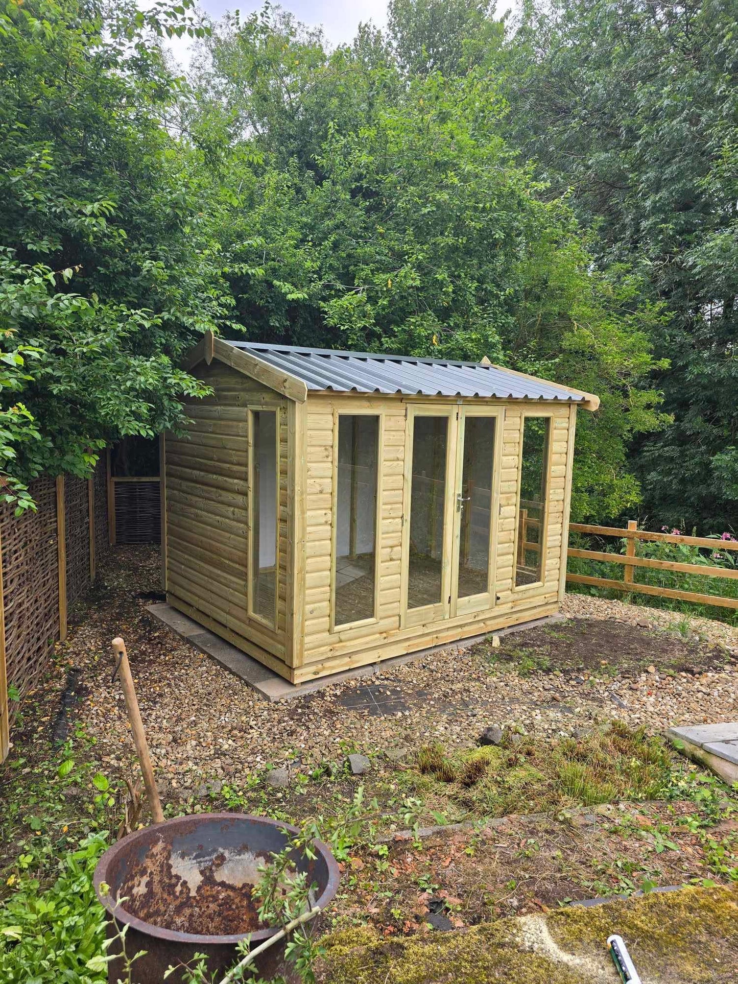 Hawkshead Cottage - 20mm Tantalised Loglap Cladding