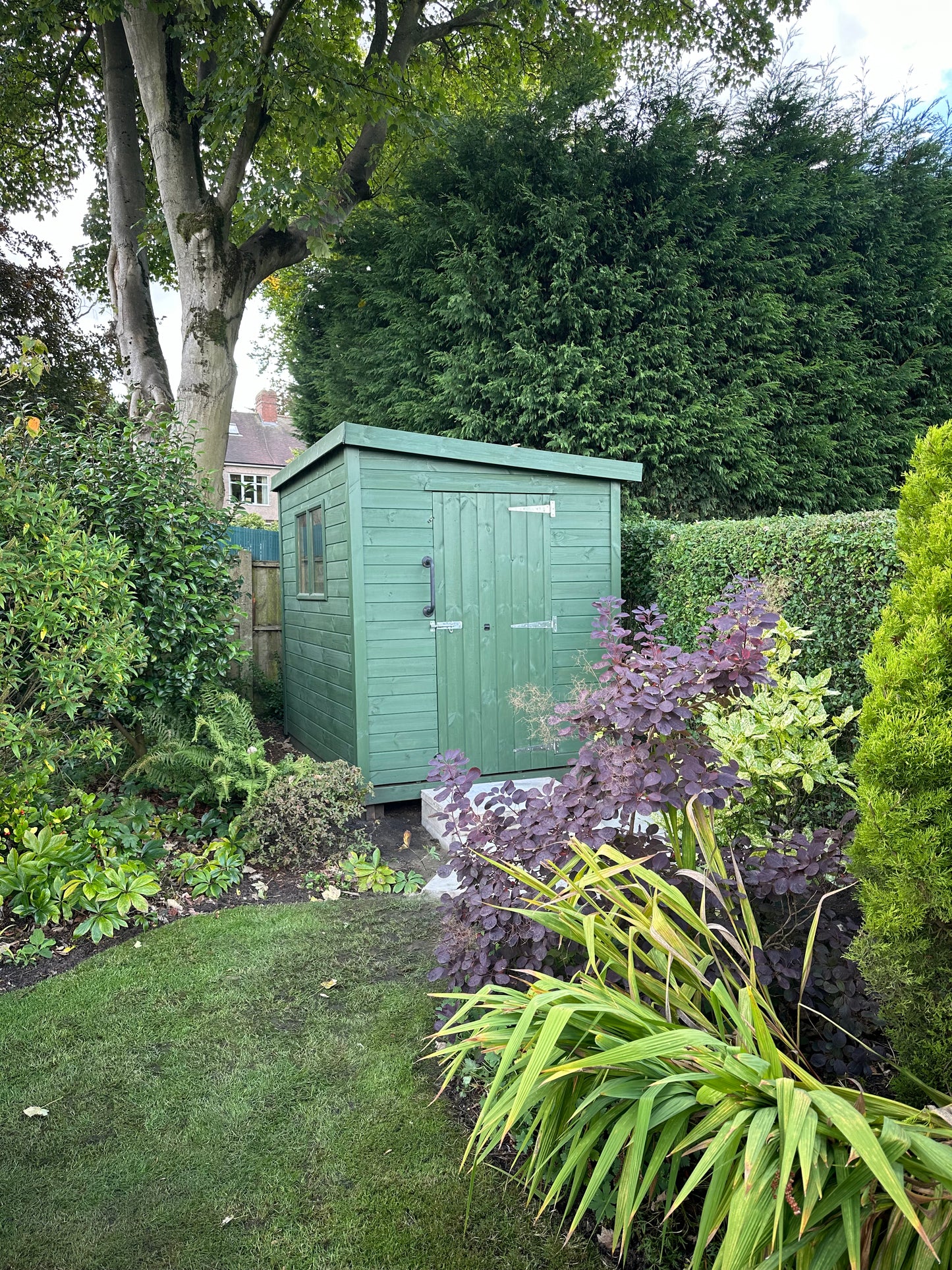 2x2 Pent Shed - 16mm Tantalised Loglap Cladding
