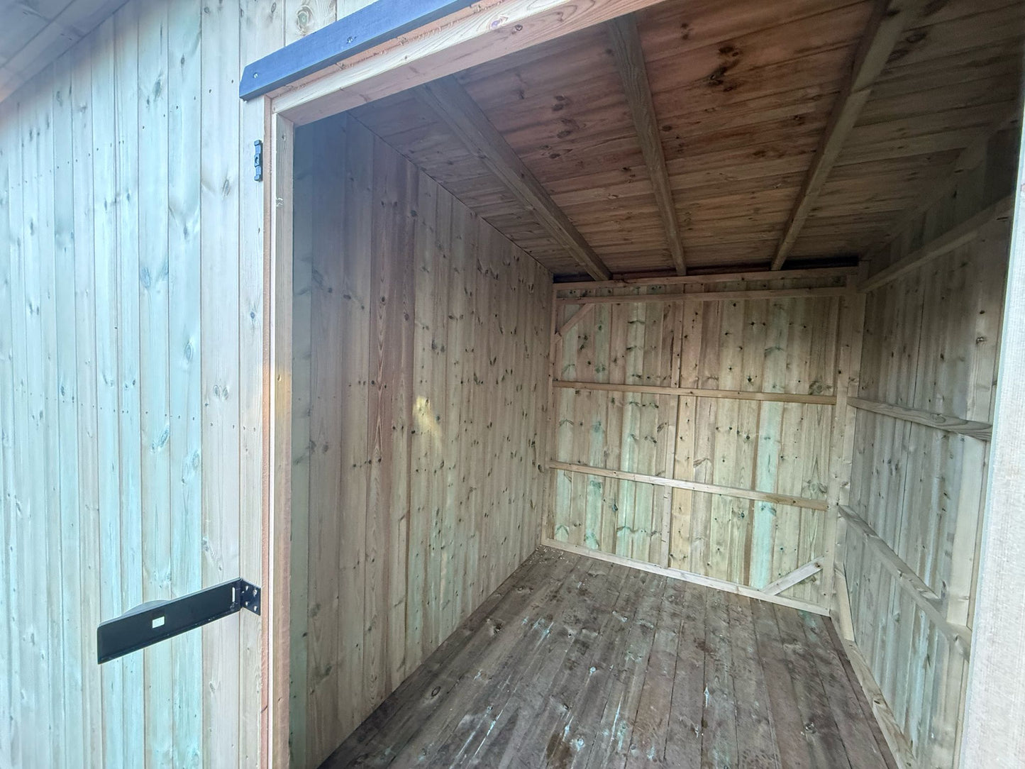 Vertically Cladded - Contemporary Royal Shed Combi - 12mm Vertical Cladding