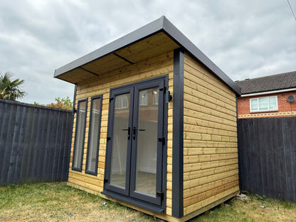 Monarch Garden Room - 16mm Loglap Cladding