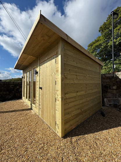 Contemporary Royal Shed Combi - 12mm Shiplap Cladding