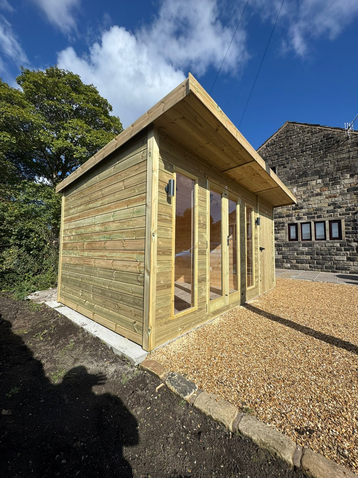 Contemporary Royal Shed Combi - 12mm Shiplap Cladding