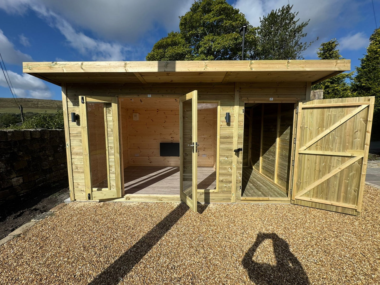 Contemporary Royal Shed Combi - 12mm Shiplap Cladding