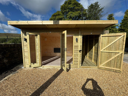 Contemporary Royal Shed Combi - 12mm Shiplap Cladding