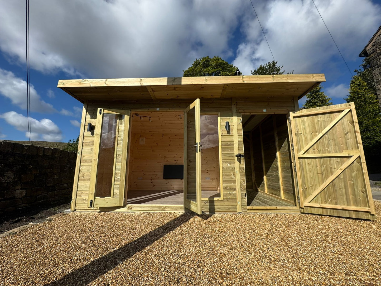 Contemporary Royal Shed Combi - 12mm Shiplap Cladding