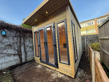 Monarch Garden Room - 12mm Shiplap Cladding