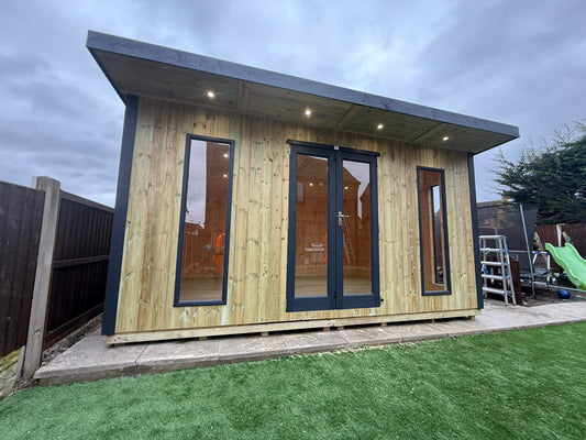 Contemporary Royal Shed Combi - 12mm Vertical Cladding