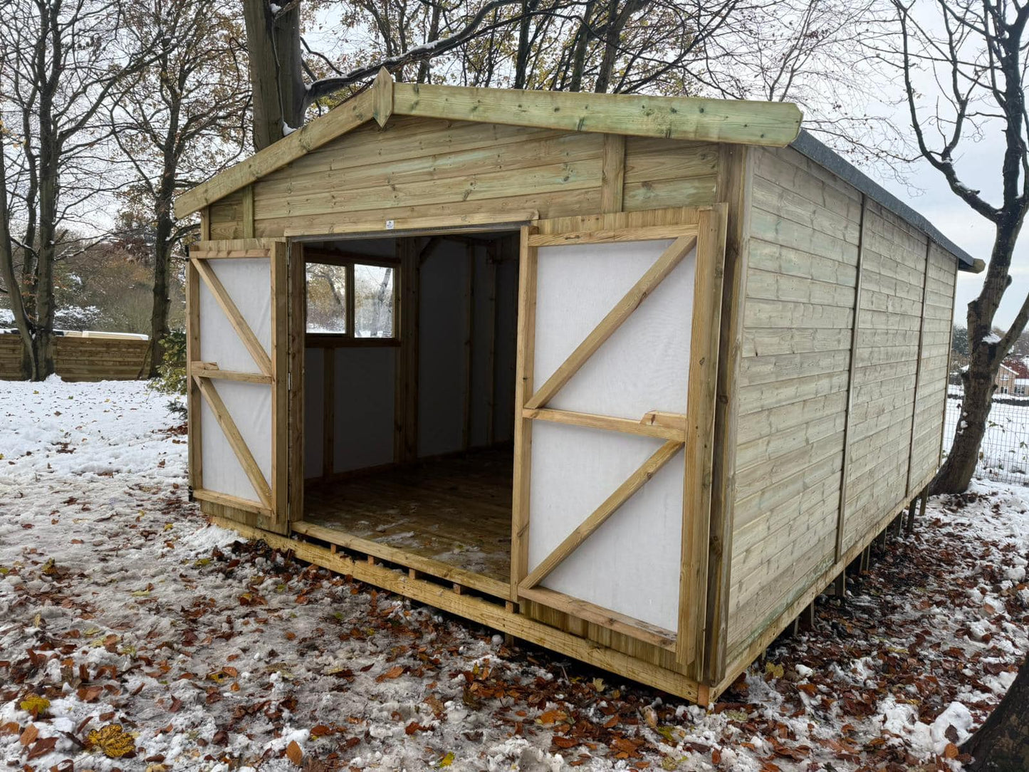 3x2 Workshop - 8ft, 10ft & 12ft Gable Option - 16mm Cladding