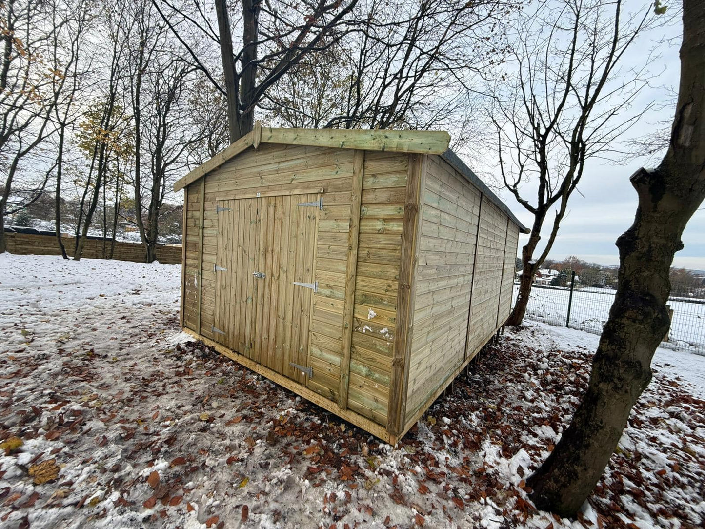 3x2 Workshop - 8ft, 10ft & 12ft Gable Option - 16mm Cladding