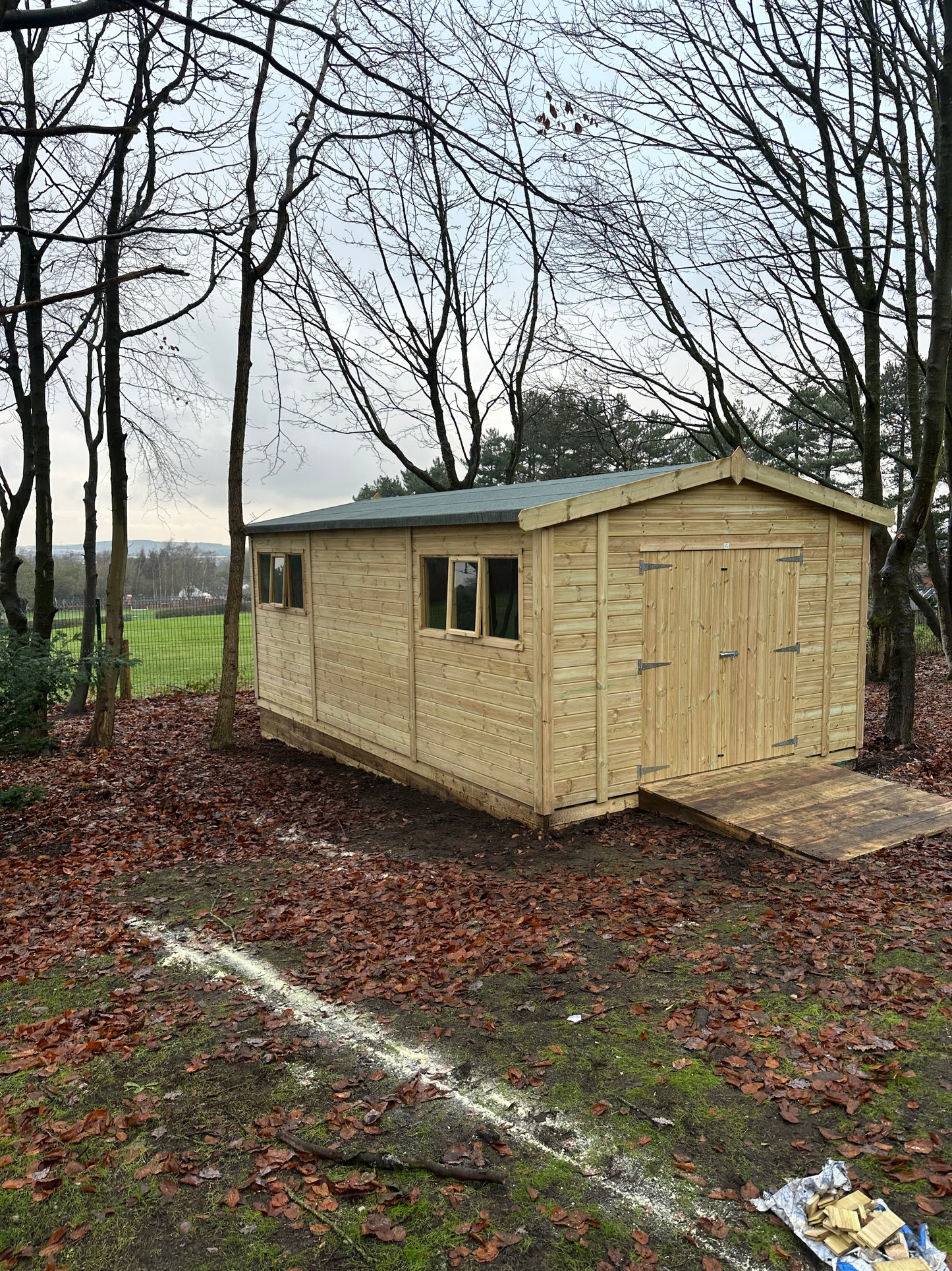 3x2 Workshop - 8ft, 10ft & 12ft Gable Option - 16mm Cladding