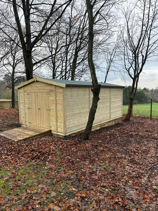 3x2 Workshop - 8ft, 10ft & 12ft Gable Option - 16mm Cladding