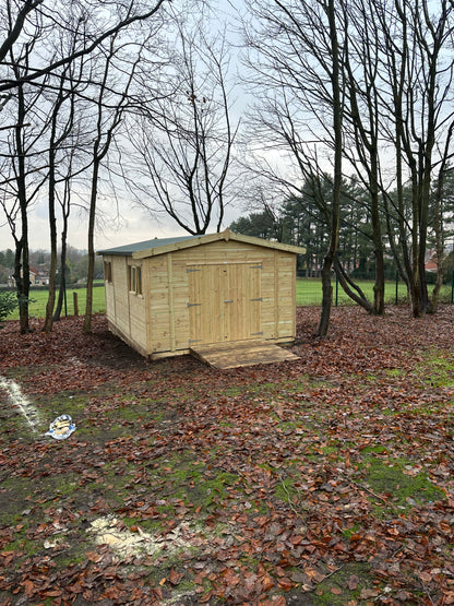 3x2 Workshop - 8ft, 10ft & 12ft Gable Option - 16mm Cladding