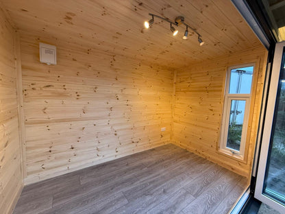 Moderna Vertical Clad Garden Room - 20mm TGV Cladding